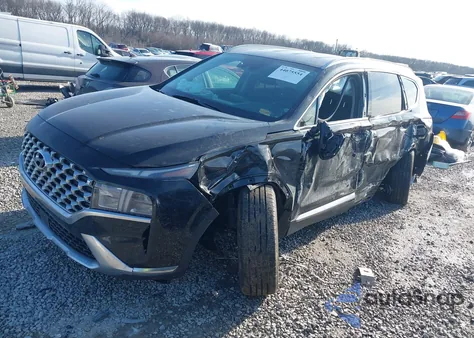 2022 Hyundai Santa Fe Sel из США, поврежденный, VIN 5NMS2DAJ8NH467692